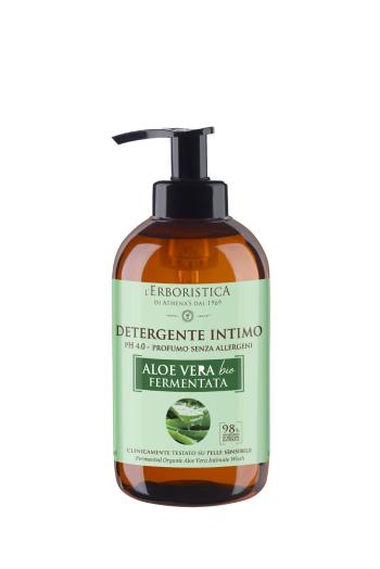 Erboristica Intimní mycí gel s fermentovanou aloe vera šťávou 250 ml