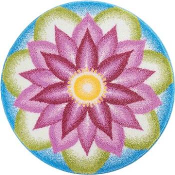 GRUND POROZUMĚNÍ Mandala kruhová o 100 cm, fialová (M3022-45171)