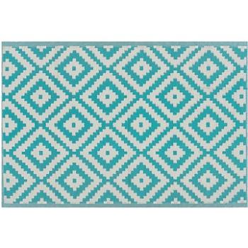 Venkovní koberec 120 x 180 cm modrý HAPUR, 196278 (beliani_196278)