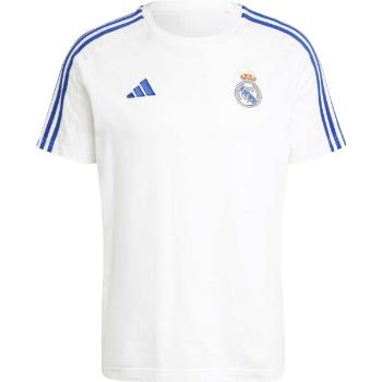 adidas REAL MADRID DNA TEE Pánské triko, bílá, velikost