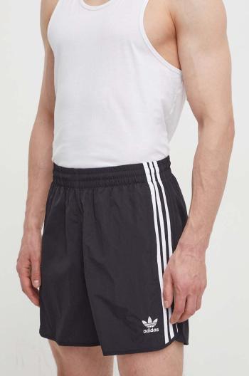 Kraťasy adidas Originals Adicolor Classics Sprinter Shorts pánské, černá barva, HS2069