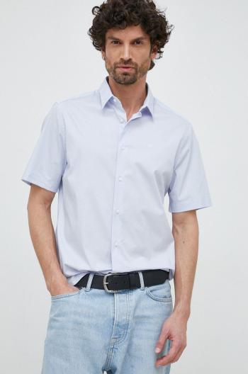 Košile Calvin Klein pánská, regular, s klasickým límcem