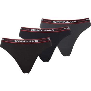 Tommy Hilfiger NEW YORK PACK-3P THONG Dámská tanga, mix, velikost