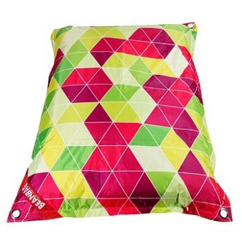 BeanBag Designový sedací vak 189×140 triangle s popruhy (BB189×140-triangle)