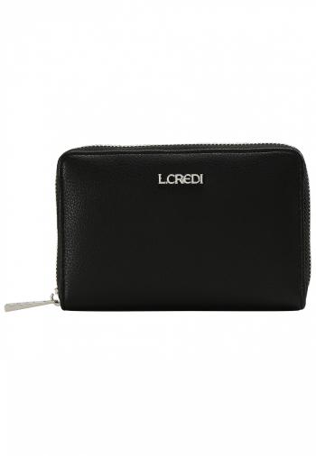 L.CREDI Filippa Wallet M Black