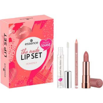 essence The Nude Lip Set dárková sada Heavenly(na rty)