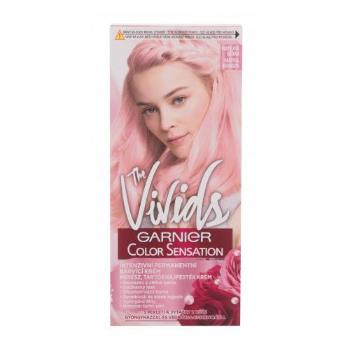 Garnier Color Sensation The Vivids 40 ml barva na vlasy pro ženy poškozená krabička Pastel Pink na barvené vlasy