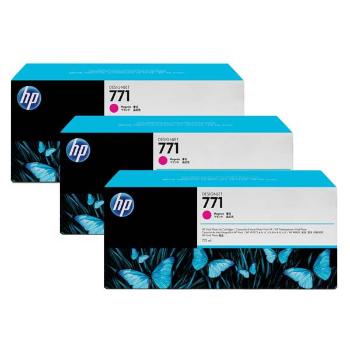 HP CR252A - originální cartridge HP 771, purpurová, 775ml