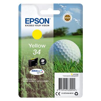 EPSON T3464 (C13T34644020) - originální cartridge, žlutá, 4,2ml
