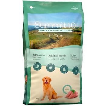 Summit 10 granule Grain Free Adult Dog Kuře s bramborem  3kg (RD-ALL58MP03-CS)