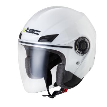 Moto helma W-TEC Nankko  XS (53-54)  White Shine