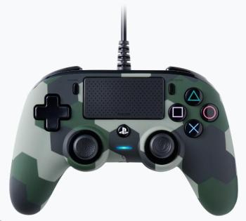 Nacon Wired Compact Controller - ovladač pro PlayStation 4 - camo