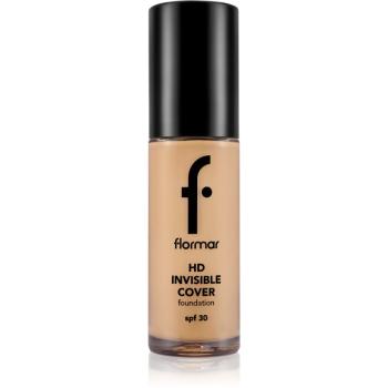 flormar HD Invisible Cover Foundation lehký make-up s rozjasňujícím účinkem SPF 30 odstín 80 Soft Beige 30 ml