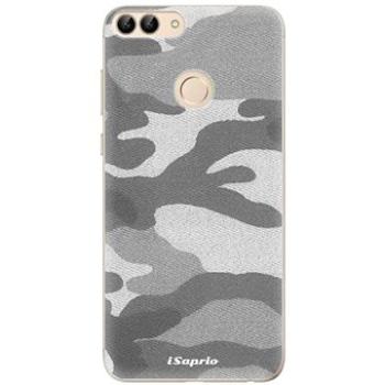 iSaprio Gray Camuflage 02 pro Huawei P Smart (graycam02-TPU3_Psmart)