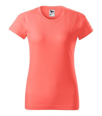 MALFINI Dámské tričko Basic - Korálová | XS