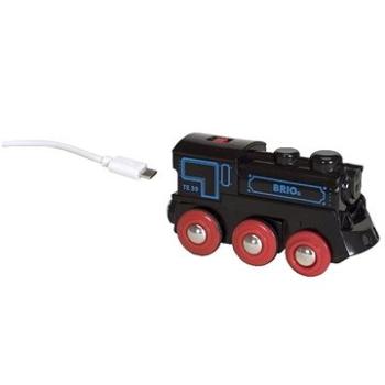 Brio World 33599 Dobíjecí lokomovita s USB kabelem  (7312350335996)