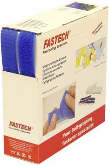 K našití pásek se suchým zipem FASTECH® B25-STD042610, (d x š) 10 m x 25 mm, modrá, 10 m