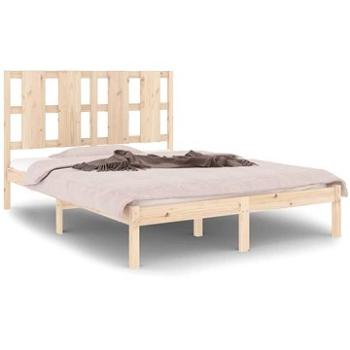 Rám postele masivní dřevo 135 × 190 cm Double, 3105575 (3105575)