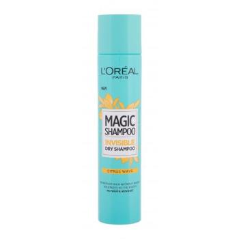 L'Oréal Paris Magic Shampoo Citrus Wave 200 ml suchý šampon pro ženy na mastné vlasy; na všechny typy vlasů