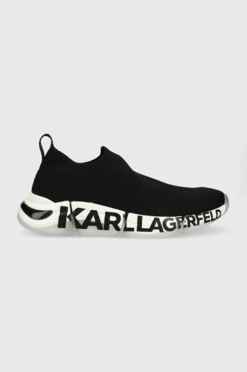 Sneakers boty Karl Lagerfeld Quadra černá barva