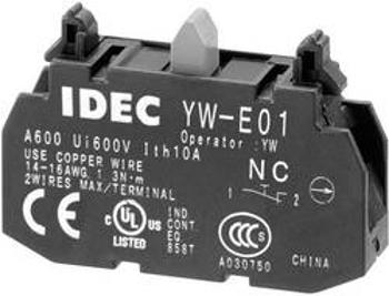 Kontaktní prvek Idec YW-E01, 22 mm, 240 V/AC, 6 A, šroubovací, 1x vyp