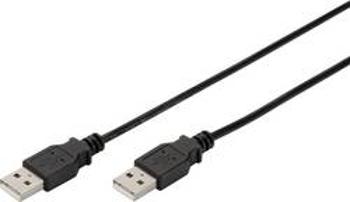 Kabel USB 2.0, USB A/USB A, 1 m, Digitus