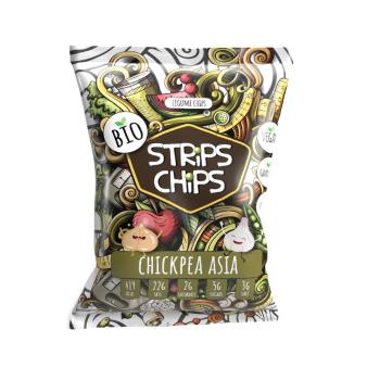 Krekry luštěninové Asia 90 g BIO   STRIPS CHIPS