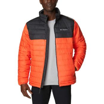 Columbia POWDER LITE JACKET Pánská zimní bunda, oranžová, velikost S