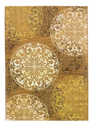Oriental Weavers koberce Kusový koberec Zoya 128 N - 120x180 cm Žlutá