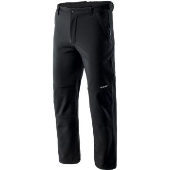 Hi-Tec CABANO Pánské softshellové kalhoty, černá, velikost M