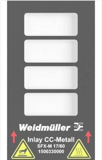 Označení přístroje Weidmüller INLAY SFX-M 17/60 1500330000, 1 ks