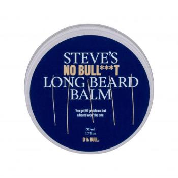 Steve´s No Bull***t Long Beard Balm 50 ml vosk na vousy pro muže poškozená krabička