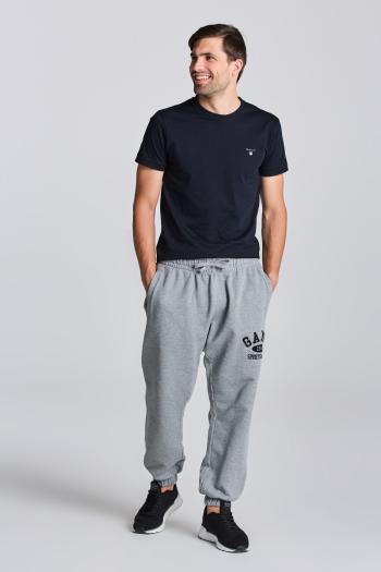 TEPLÁKY GANT D.1 COLLEGIATE SWEATPANTS šedá XXL