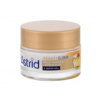 Astrid Beauty Elixir 50 ml noční pleťový krém na všechny typy pleti; proti vráskám; výživa a regenerace pleti; zpevnění a lifting pleti