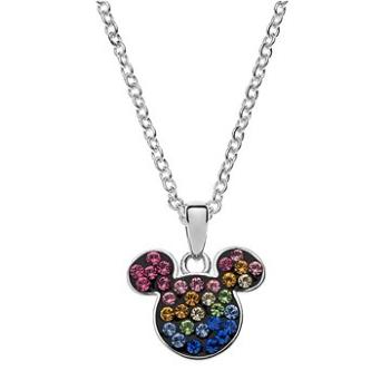 DISNEY Mickey Mouse stříbrný náhrdelník C901370SRML-B (887746754325)