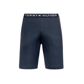 Tommy Hilfiger Tommy Hilfiger pánské tmavě modré kraťasy na spaní JERSEY SHORT