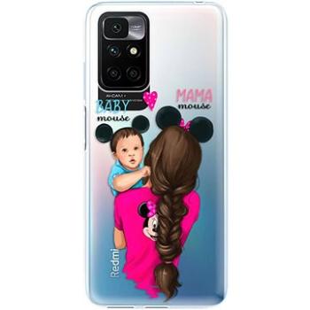 iSaprio Mama Mouse Brunette and Boy pro Xiaomi Redmi 10 (mmbruboy-TPU3-Rmi10)