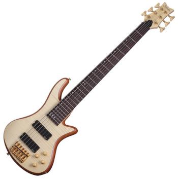 Schecter Stiletto Custom-6 Natural Satin 6-strunná baskytara