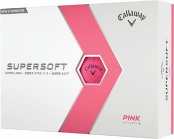 Callaway Supersoft 2023 Pink Golfové míčky