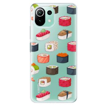 Odolné silikonové pouzdro iSaprio - Sushi Pattern - Xiaomi Mi 11 Lite