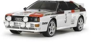 RC model auta Tamiya Audi Quattro Rally, 1:10, elektrický, 4WD (4x4), stavebnice