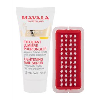 MAVALA Cuticle Care Lightening Nail Scrub 15 ml péče o nehty pro ženy