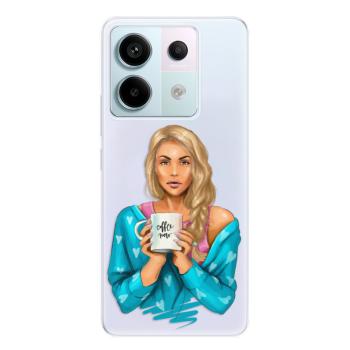 Odolné silikonové pouzdro iSaprio - Coffe Now - Blond - Xiaomi Redmi Note 13 Pro 5G / Poco X6 5G