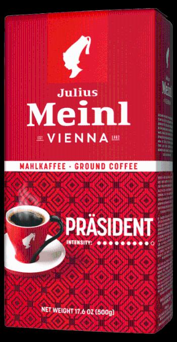 Julius Meinl mletá káva Praesident Blend 500 g mletá