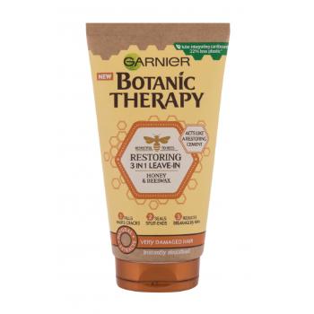 Garnier Botanic Therapy Honey & Beeswax 3in1 Leave-In 150 ml bezoplachová péče pro ženy na poškozené vlasy