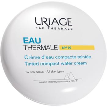 Uriage Eau Thermale Water Cream Tinted Compact SPF 30 hedvábný pudr pro sjednocení barevného tónu pleti 10 g