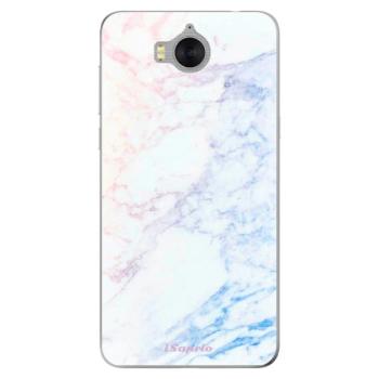 Odolné silikonové pouzdro iSaprio - Raibow Marble 10 - Huawei Y5 2017 / Y6 2017