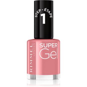 Rimmel Super Gel gelový lak na nehty bez užití UV/LED lampy odstín 035 Pop Princess Pink 12 ml