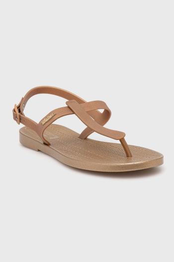 Sandály Melissa MELISSA SUN VENTURA METALLIC AD dámské, zlatá barva, M 33642 54176