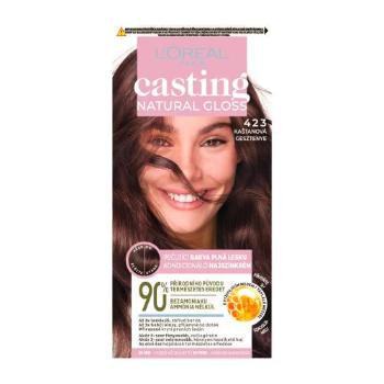 L'Oréal Paris Casting Natural Gloss 48 ml barva na vlasy pro ženy 423 na barvené vlasy; na všechny typy vlasů